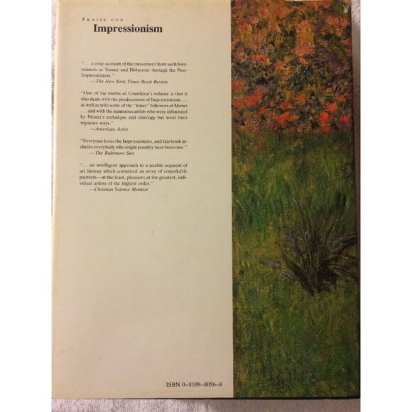 Impressionism by Pierre Courthion 1977 HC 154 Illustrations‎ Art Table Book - Picture 2 of 7